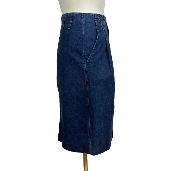 Vintage 80’s Memphis Jean Skirt - Picture 2 of 16